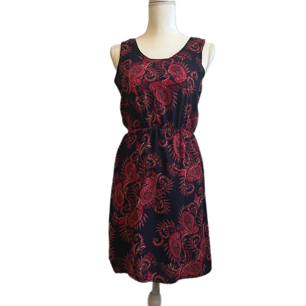 B Famous #USA Dress Navy and Red Dress